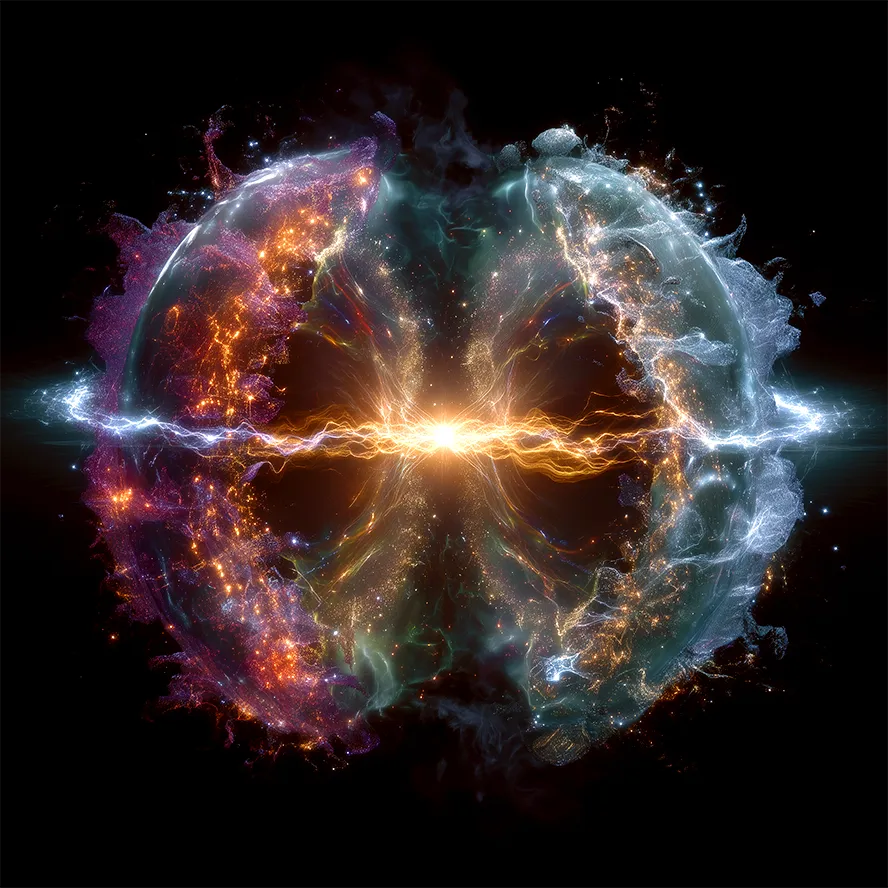 Dissolve mental overwhelm and future-panic with balancing internal solar and lunar currents and activating supreme presence.