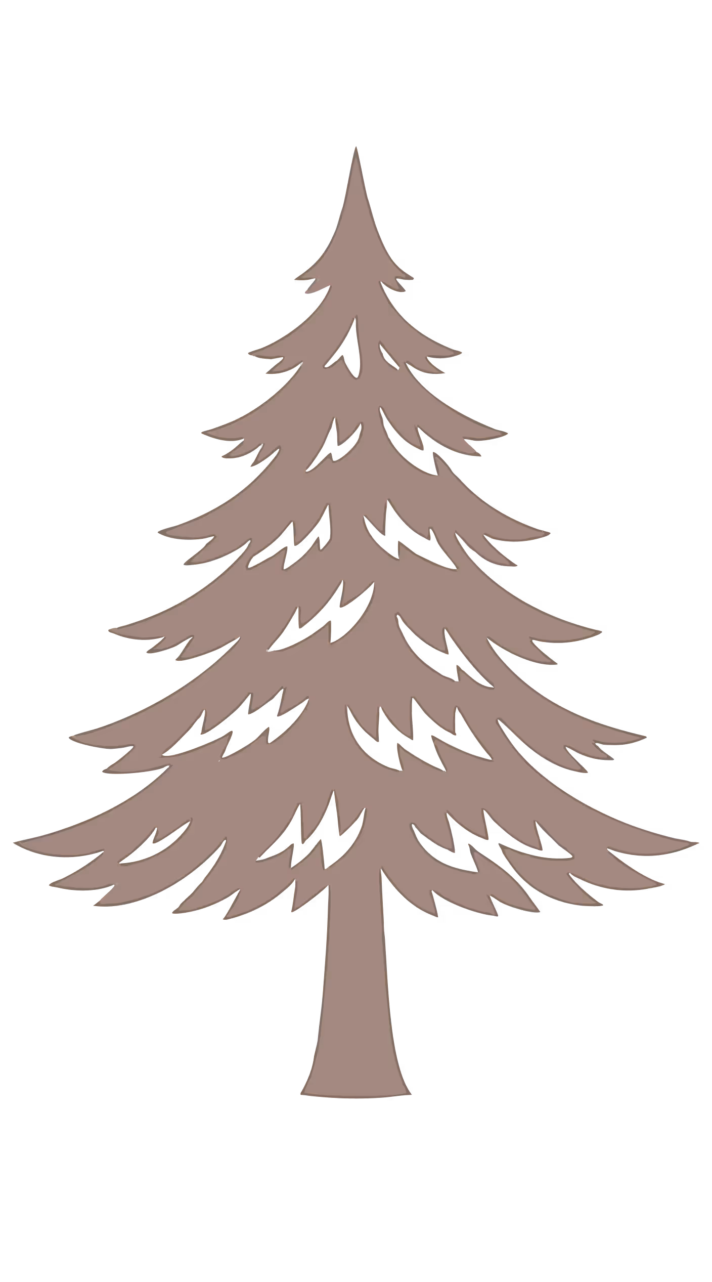 Grow WILDE pine tree brand icon