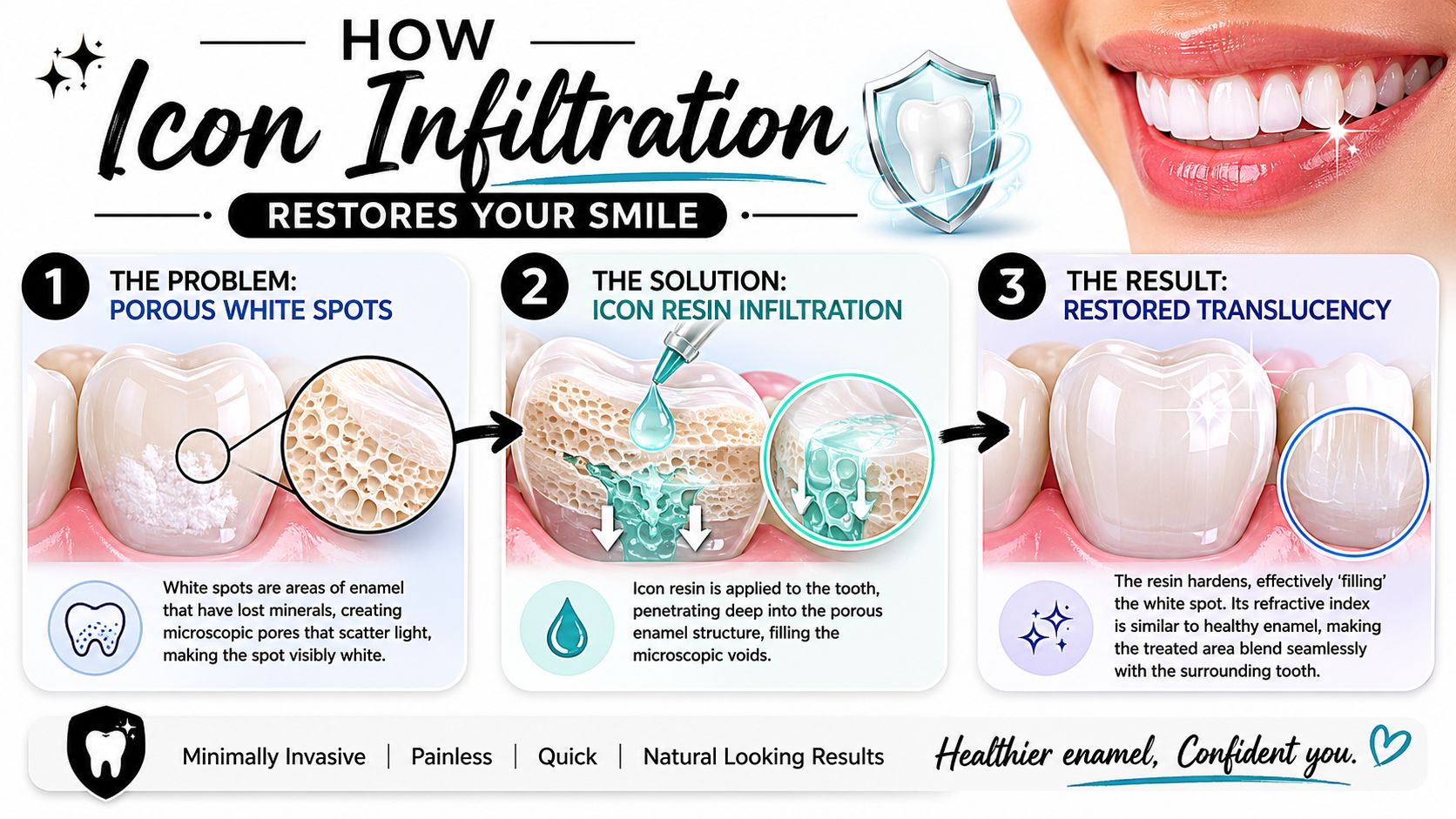 How Icon Infiltration Restores Your Smile