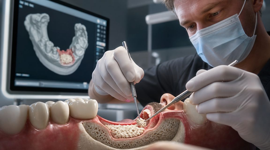 Ridge Augmentation in Fair Lawn, NJ: Jawbone Rebuilding