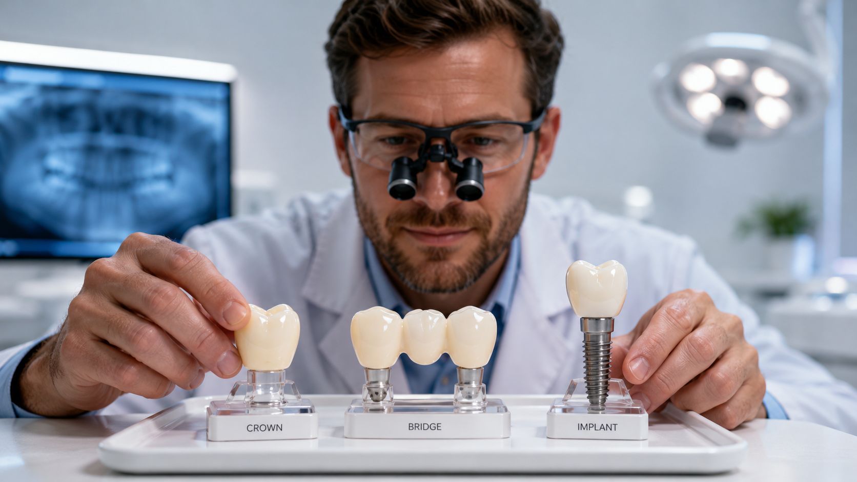 Crown vs Bridge vs Implant: Which Is Right for You?