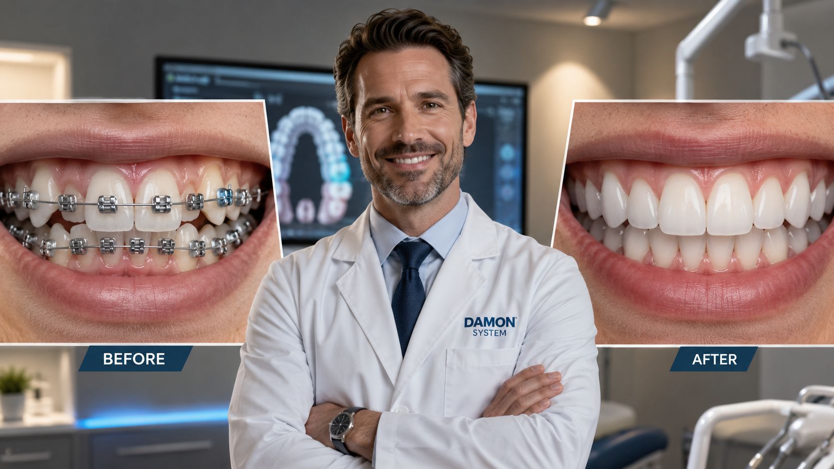 Damon Braces Before and After: Real NJ Smile Transformations