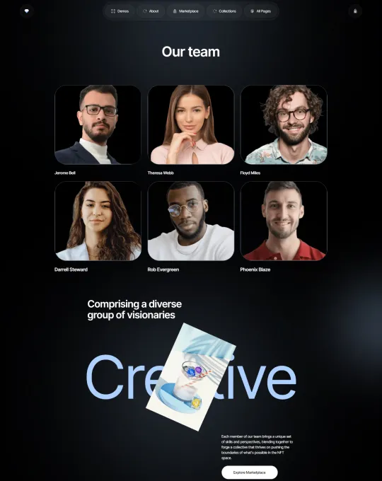 Our Team-Screenshot