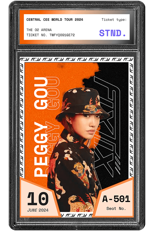 Peggy Gou Ticket Design