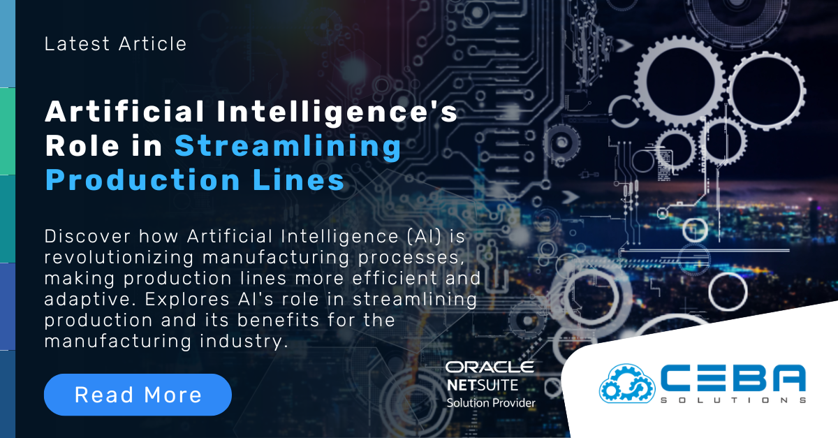 Artificial Intelligence's Role in Streamlining Production Lines