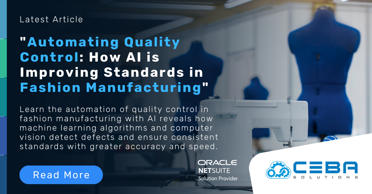 Automating Quality Control: How AI is Improving Standards in Fashion Manufacturing