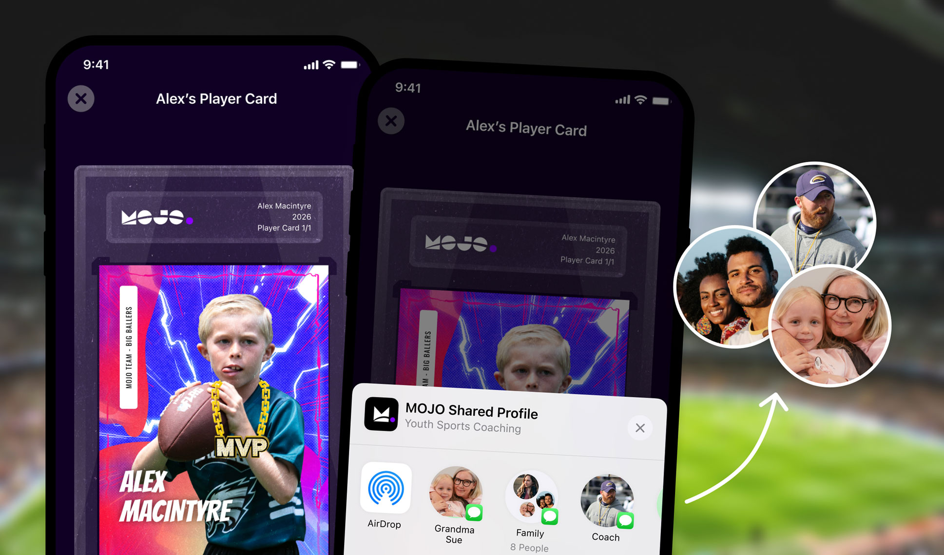 Player profile header