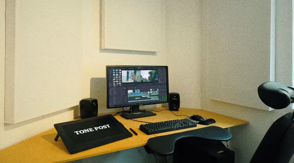 Tone post room setup