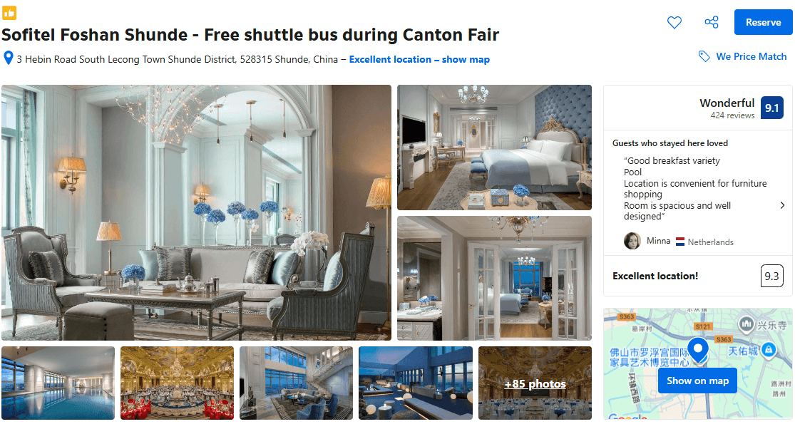 hotels in foshan city china