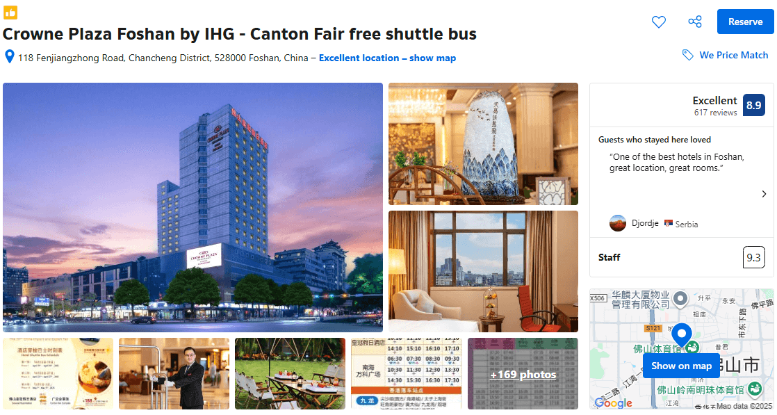 hotels in foshan city china