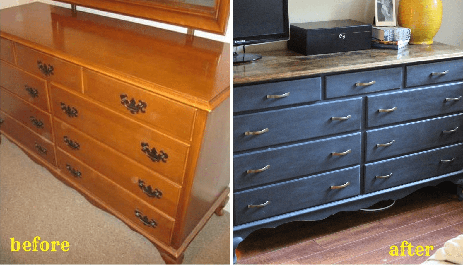 how to make traditional furniture look modern