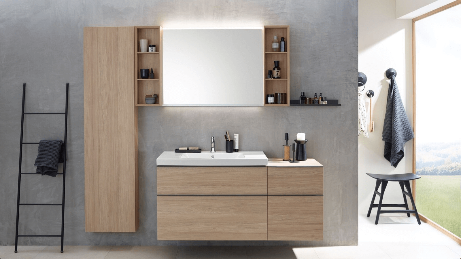 how to choose furniture for a bathroom