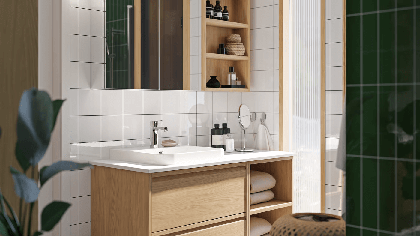 how to choose furniture for a bathroom