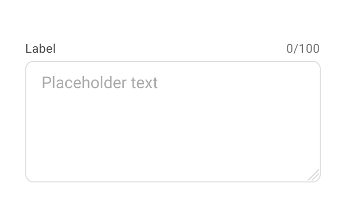 Text area