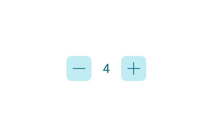 Quantity selector