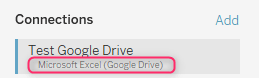 connections do google drive