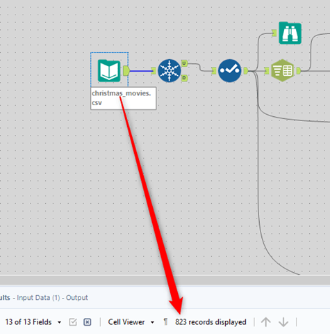 otwieranie raportu w alteryx