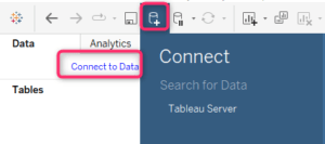 podłączanie do danych w Tableau