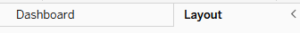 dashboard versus layout