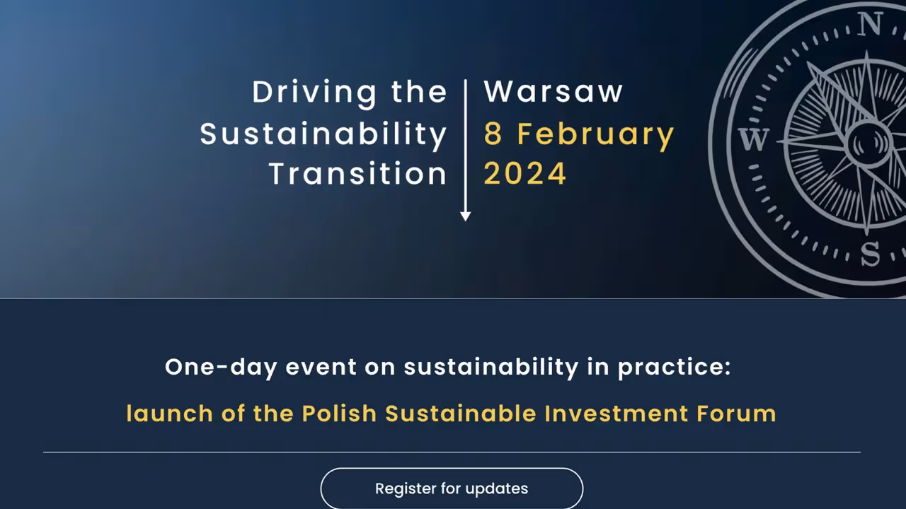 Konferencja "Driving the Sustainability Transition"