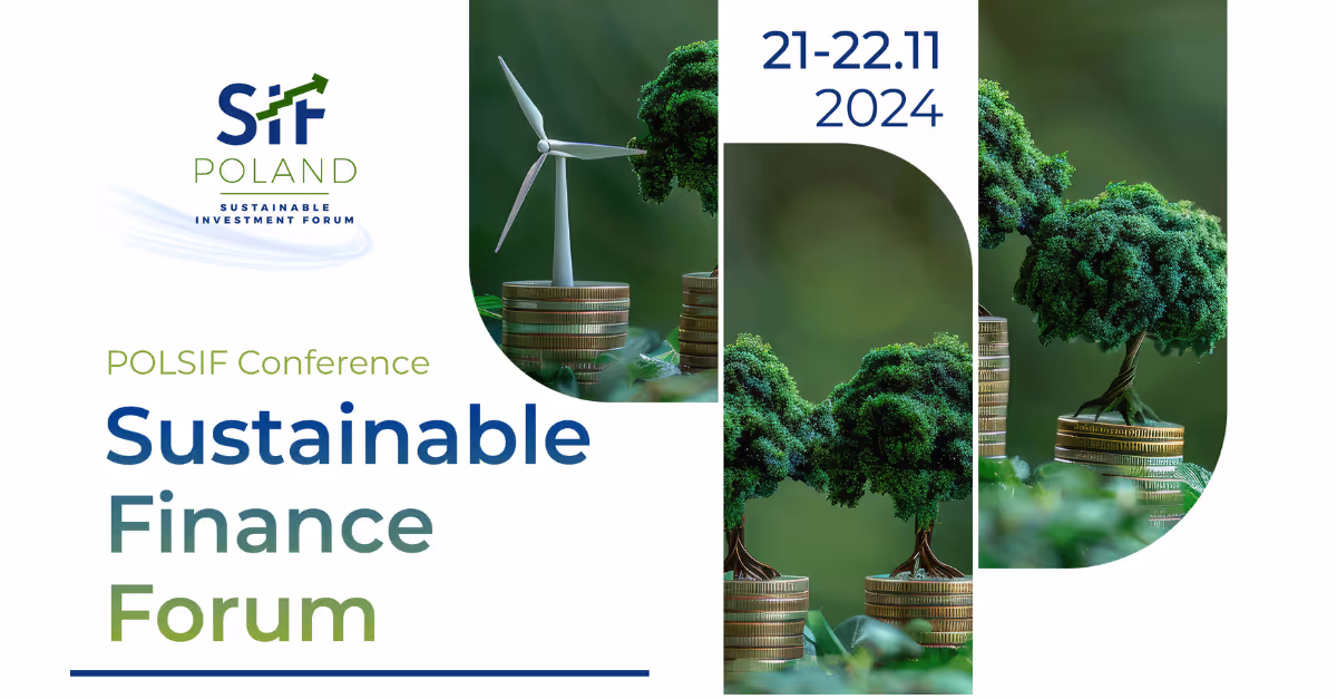 Już za 2 tygodnie! 🌍 Sustainable Finance Forum 2024 nadchodzi!