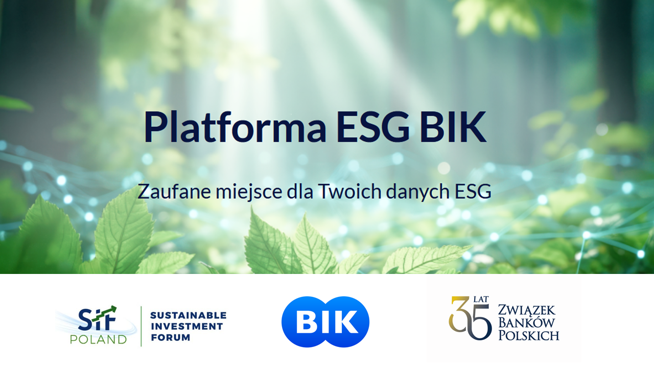 Standaryzacja raportowania ESG w Polsce: Moduł ankietowy na Platformie ESG BIK już dostępny