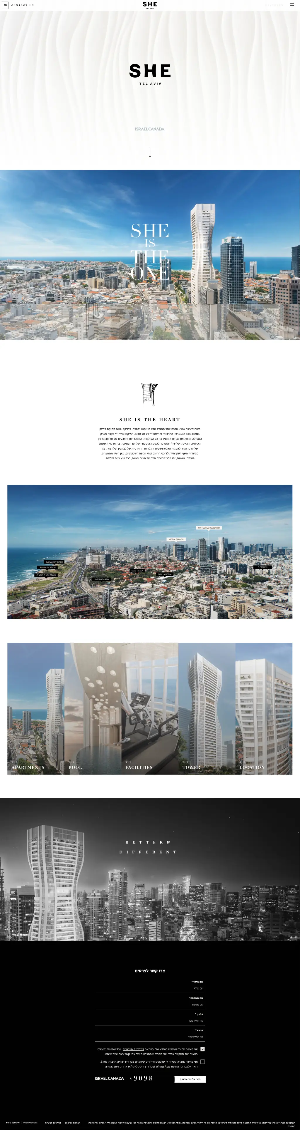 SHE by Israel Canada