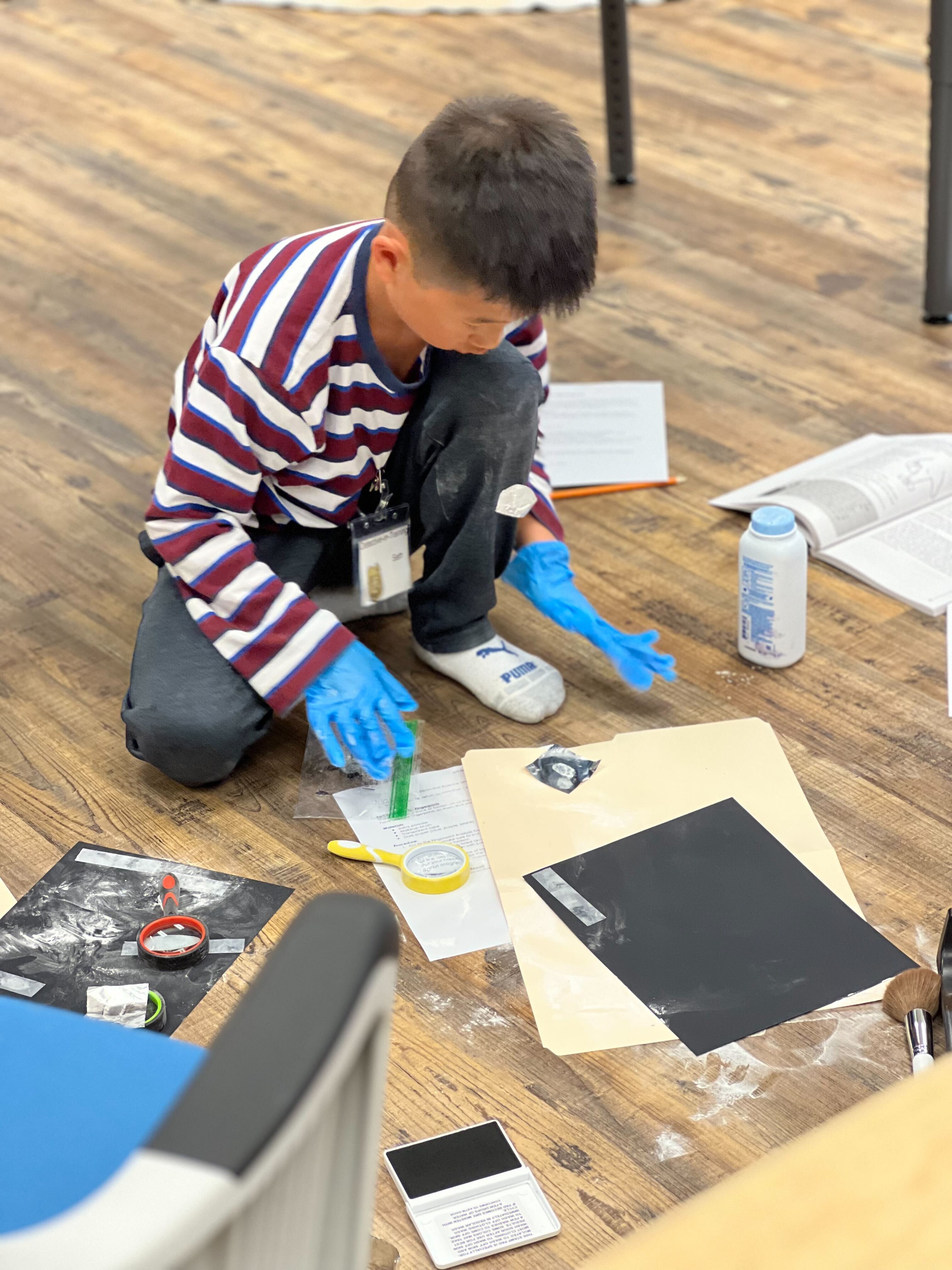 Kids learning at Acton