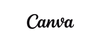 Canva logo with a horizontal line extending from the ‘a’.