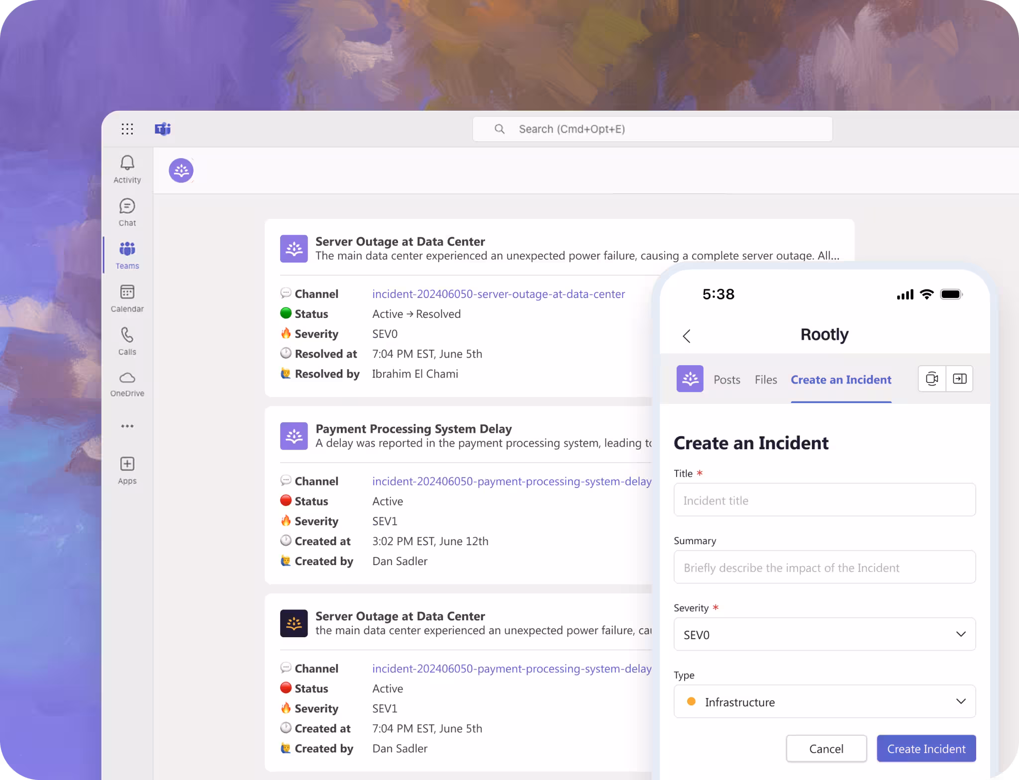 Modern on-call that pages the right person, the first time.