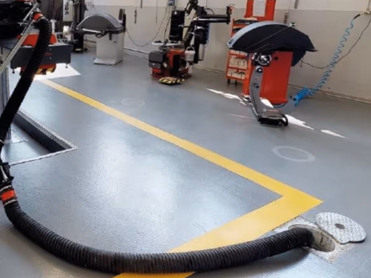 Underfloor Vehicle Exhaust Extraction Systems