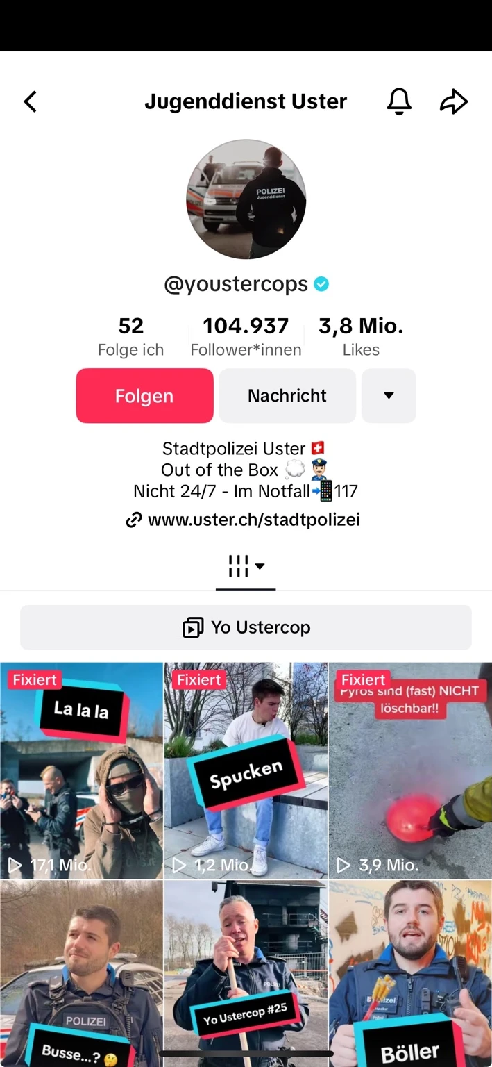 Detailansicht der besonderen Leitungals Screenshot