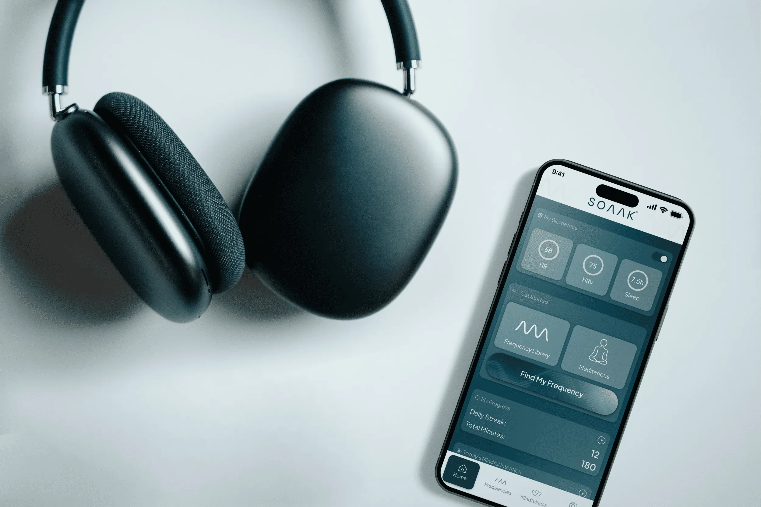A photo of an app designed by Aquí