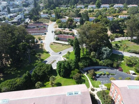 South-facing drone image of San Francisco, Jul 20, 2024 · 10:40
