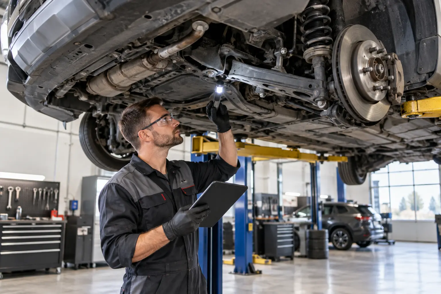 Inspection services at DAS Automotive in Edmonton