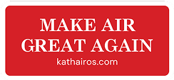 Make air great again sticker