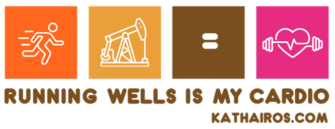 running wells sticker
