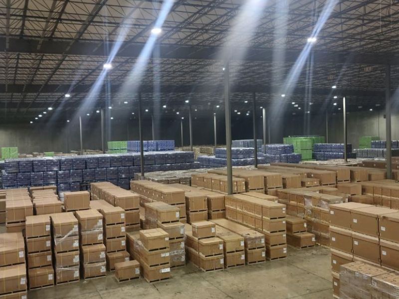 Inside Buske Logistics 3PL warehouse and fulfillment center in Detroit, MI