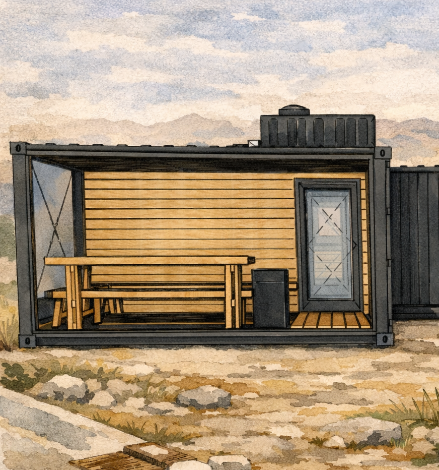 commercial sauna design and build