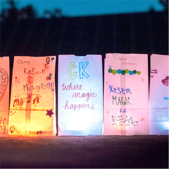 Kesem luminary bags for empowerment