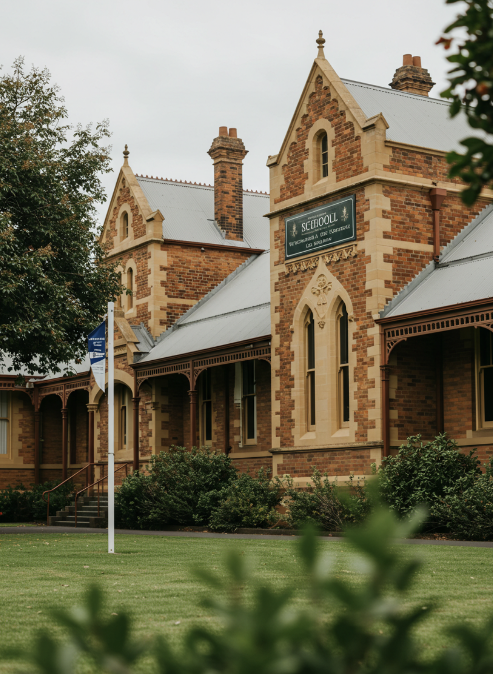 photo of melbourne victorian school