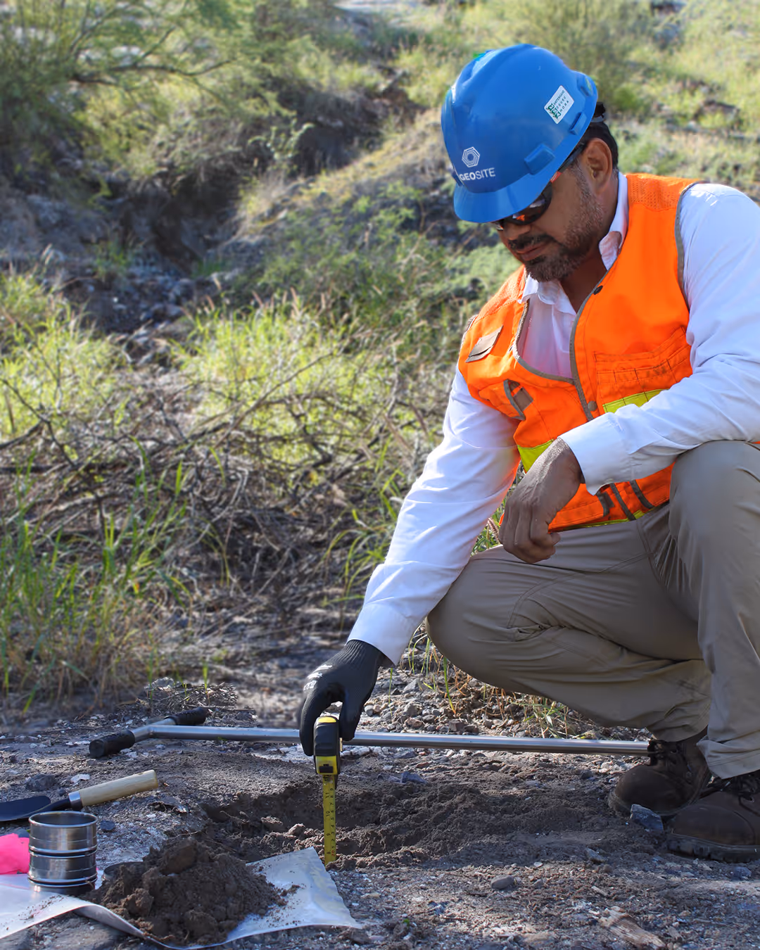 geosite on-site worker