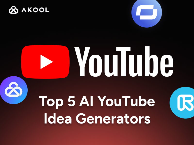 Die 5 besten KI-Ideengeneratoren für YouTube