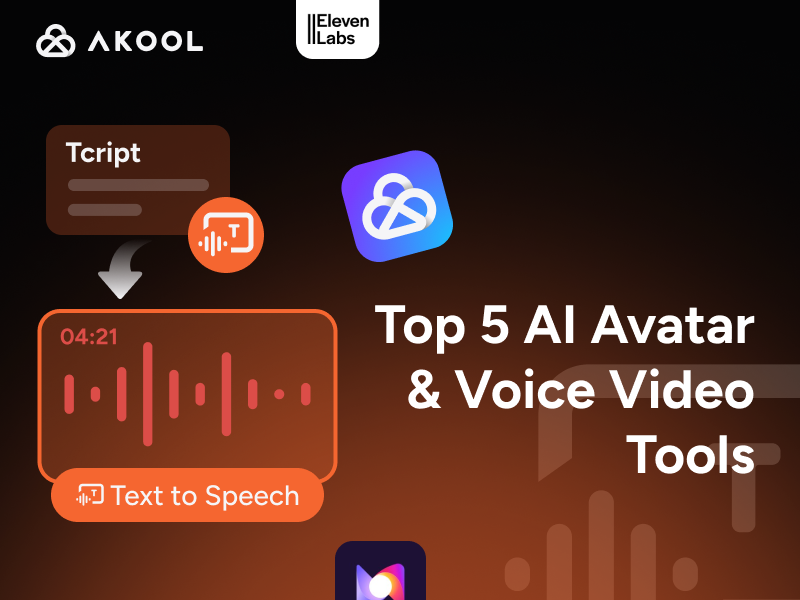 Die 5 besten Tools für AI-Avatar und Sprachvideos