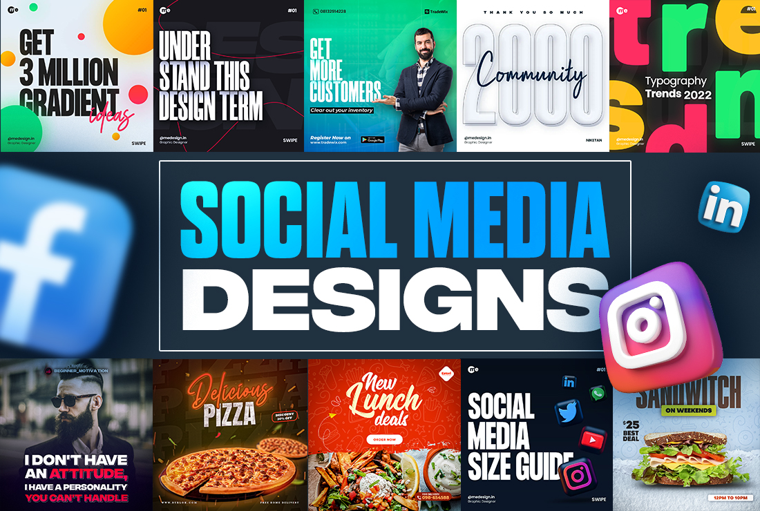 social media designs