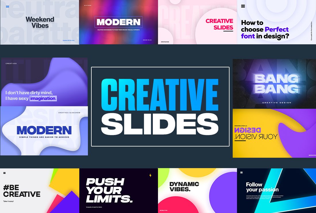 Creatives slides