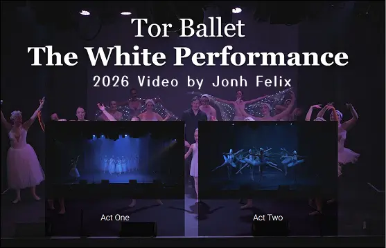 The White Perfomance 2026 by John Felix Tor Ballet production