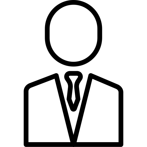 Portrait of a smiling man in a jacket against a black background.