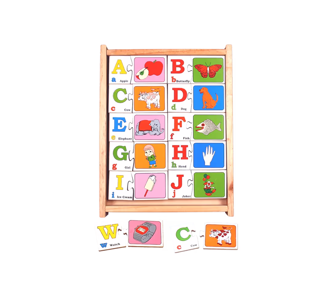 Wooden Interlock Puzzle.