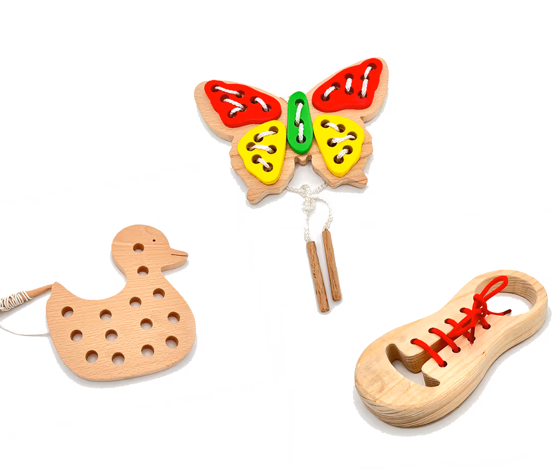 Wooden Hand & eye coordinator toys.